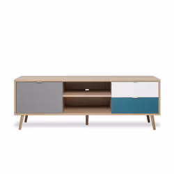 Meuble TV scandinave 150cm PERAST, Concept Usine