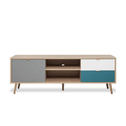 Meuble TV scandinave 150cm PERAST, Concept Usine