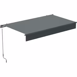 Store banne gris avec toile déperlant 3 x 2 m Découvrez le store manuel Pisa, parfait pour votre terrasse ou balcon. Avec ses ...