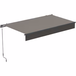 Store banne taupe avec toile déperlant 3 x 2 Découvrez le store manuel Pisa, parfait pour votre terrasse ou balcon. Avec ses  ...