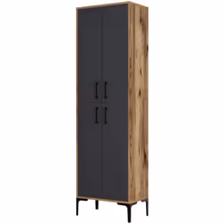 Découvrez Yanka, le meuble colonne polyvalent qui allie fonctionnalité et style contemporain. Arborant une élégante combinais ...