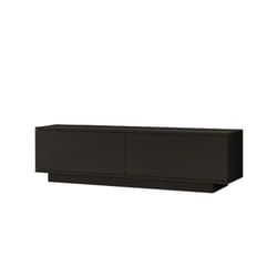 Meuble TV design noir 140cm MELI, Concept Usine