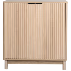 Buffet en bois avec 2 portes et 2 niches Ce buffet allie style et fonctionnalité avec son design épuré et moderne. Fabriqué e ...