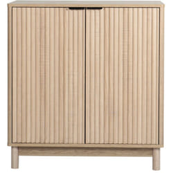 Scandi - Buffet en bois avec 2 portes et 2 niches