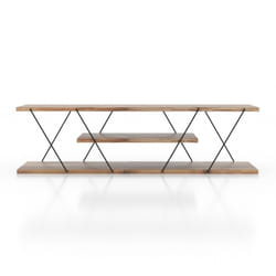 Meuble tv design avec étagère HAMAR, Concept Usine