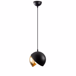 Suspension noire et dorée en métal ROMY, Concept Usine