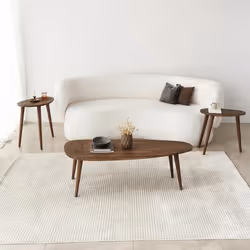Table basse bois foncé RANA, Concept Usine