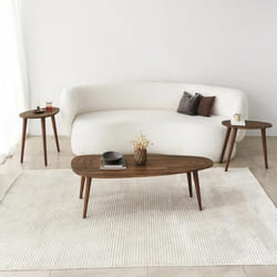 Table basse bois foncé RANA, Concept Usine