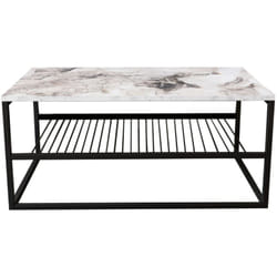 Table basse effet marbre MARBEL