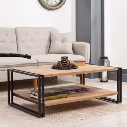 Table basse industrielle rectangle HOLEN , Concept Usine