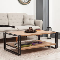 Table basse industrielle rectangle HOLEN , Concept Usine