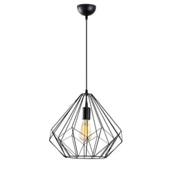 Suspension filaire en fer noir SASHA, Concept Usine