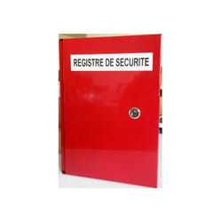 Lifebox - Coffret pour registre de sécurité erp