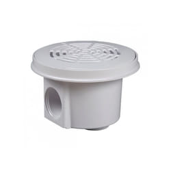 Hayward - Bonde de fond piscine béton/liner - Blanc