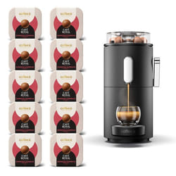 Machine à Café CoffeeB Globe Noir + 90 Coffee Balls Espresso Supremo - 100% Compostables