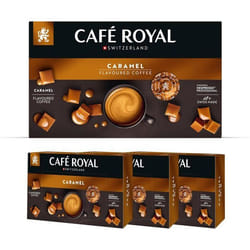 150 Capsules de Café Compatibles NESPRESSO PRO® - SAVEUR CARAMEL - Dosettes by Café Royal®
