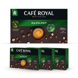 150 Capsules de Café Compatibles NESPRESSO PRO® - SAVEUR NOISETTE - Dosettes by Café Royal®