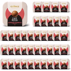 360 Boules de Café COFFEEB - SUPREMO - 100% Compostables - Compatible avec machines CoffeeB by Café Royal