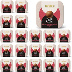 180 Boules de Café COFFEEB - SUPREMO - 100% Compostables - Compatible avec machines CoffeeB by Café Royal