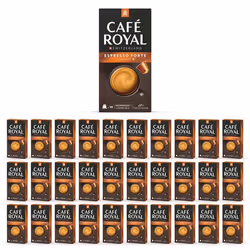 300 Capsules de Café en Aluminium Compatibles NESPRESSO® À USAGE DOMESTIQUE - ESPRESSO FORTE - Dosettes by Café Royal®