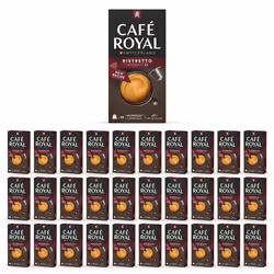 300 Capsules de Café en Aluminium Compatibles NESPRESSO® À USAGE DOMESTIQUE - RISTRETTO - Dosettes by Café Royal®