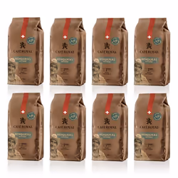 8 x 500 GR - Café Royal Honduras Intenso - Café Torréfié en Grains 100% Arabica - Intensité 4/5 - Certifiés Fairtrade