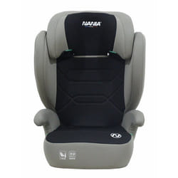 Siège auto - NANIA - Belem - Groupe 2/3 - I-size - 100/150 cm - 4 à 12 ans - Protection Latérale - Appui-tête Réglable - Noir