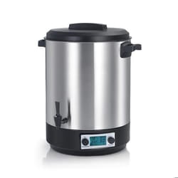 Robby Bouilleur de bocaux électrique cuve inox avec ecran lcd robinet et minuteur 39l 2500w - STERI PRO INOX 39L LCD