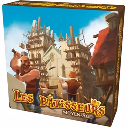 Bâtisseurs (Les) : Moyen âge - Asmodee - Jeu dambiance -Dès 10 ans