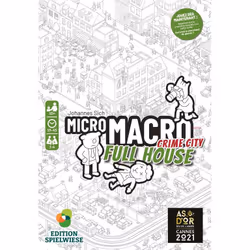 Blackrock Games MICRO MACRO CRIME CITY - FULL HOUSE 30 min Jeu de cartes
