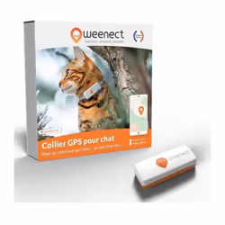 Localisation en temps réel et suivi illimité Le Traceur GPS Weenect XS pour chat (White Edition 2023) offre un suivi en temps ...