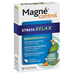 Nutreov Magné Control Stress Relax 30 Comprimés