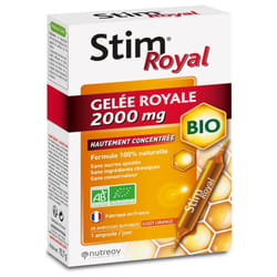 Nutreov Stim Royal Gelée Royale 2000 mg Bio 20 Ampoules