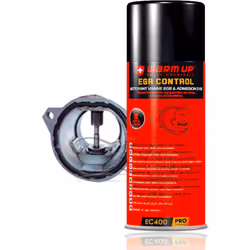 WARM UP EGR CONTROL Dissout les résidus de combustion, les suies carbonées de votre vanne EGR, Il élimine les trous et les pe ...