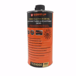 WARM UP TURBO CLEANER DIESEL est un traitement professionnel catalyseur de combustion développé pour permettre un nettoyage s ...