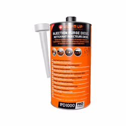 WARM UP INJECTION PURGE DIESEL est additif diesel pour le nettoyage des systèmes d'injection diesel , il permet de nettoyer l ...