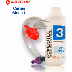 Kit remplissage cérine Bleu Warm Up Additif FBC pour filtre à particules diesel (FAP). Formule compatible. Motorisations à pa ...