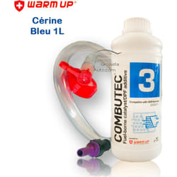 Warmup - Cérine Additif fap Bleu kit de remplissage Warm Up Combutec 3 1 Litres