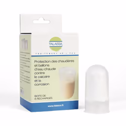 Boîte de 6 recharges de polyphosphate Compatibles avec le doseur proportionnel FP 84S. Protection des chaudières et ballons d ...