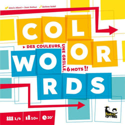 Blackrock Games COLOR WORDS 20 min Jeu de cartes
