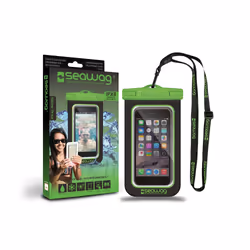 SEAWAG B4X coque de protection pour téléphones portables Étui avec dragonne Noir, Vert