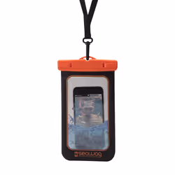 SEAWAG B5X, Étui avec dragonne, Noir, Orange