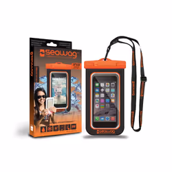 SEAWAG B5X coque de protection pour téléphones portables Étui avec dragonne Noir, Orange