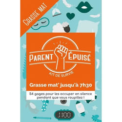 PARENT EPUISE : kit de survie Grasse mat jusquà 7h30