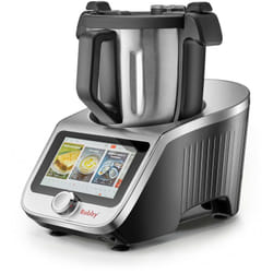 Robot cuiseur multifonctions connecté avec bol xl, balance intégrée et grand écran tactile +750 recettes - Robby - robicook xl