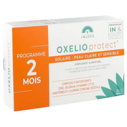 Jaldes Oxelio Protect Solaire Peau Claire et Sensible 60 Capsules
