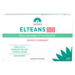 Jaldes Elteans AD Peau Sensible et Exigeante 60 Capsules
