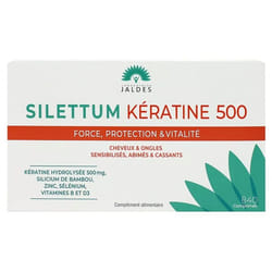 Jaldes Silettum Kératine 500 40 Comprimés