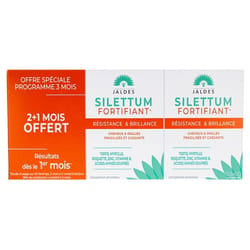 Jaldes Silettum Fortifiant Lot de 3 x 60 Comprimés dont 60 Comprimés Offerts