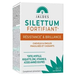 Jaldes Silettum Fortifiant Résistance et Brillance 60 Comprimés